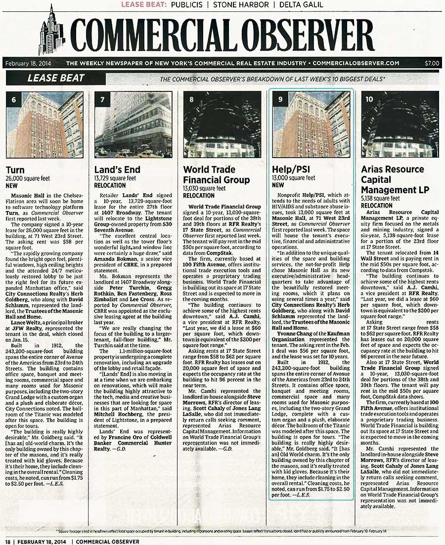 Commercial-Observer-2.18.2014-Help-PSI-(Lease-Beat)